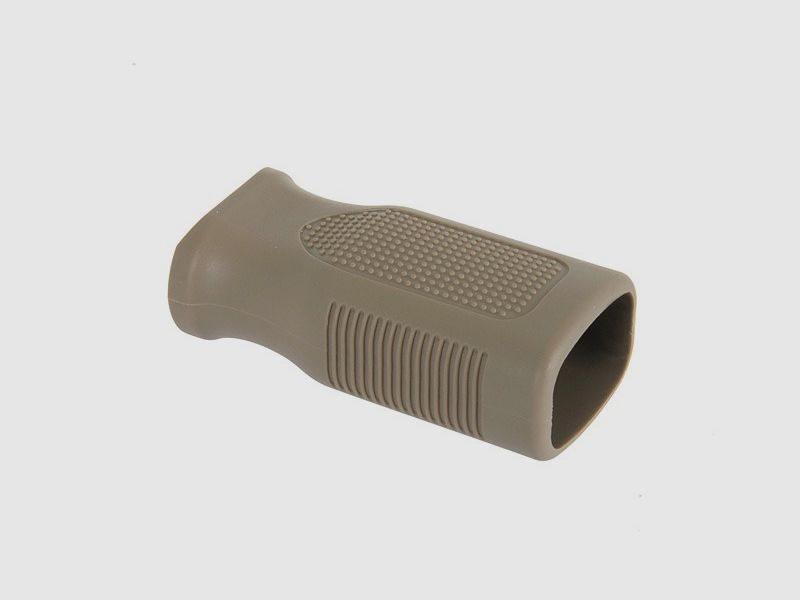 Frontgrip voor Airsoft verticaal in Dark Earth middelgrote versie, M-Lok