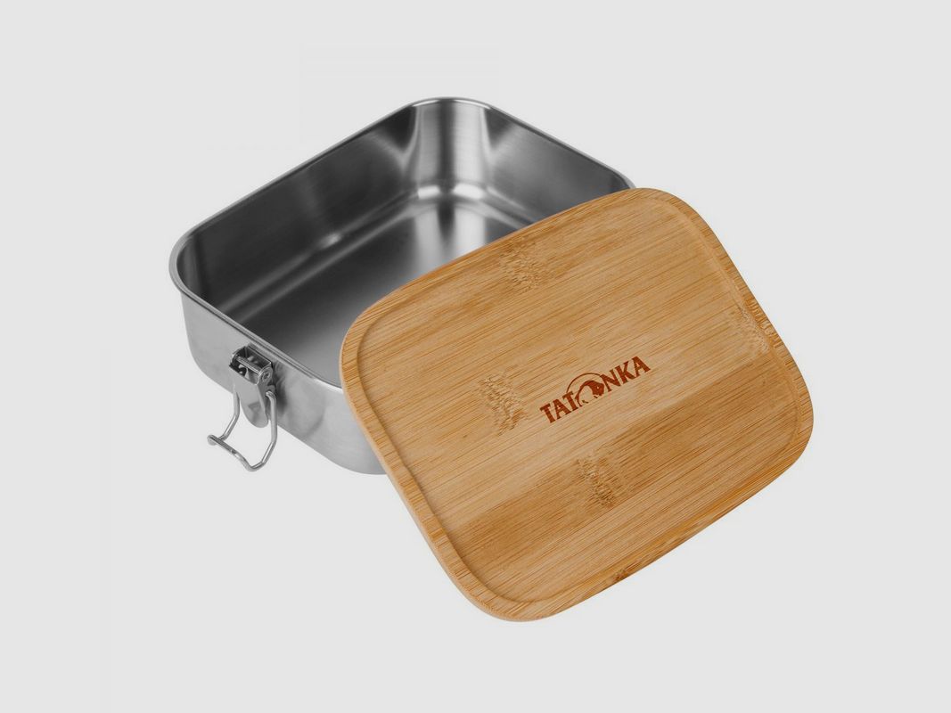 TATONKA Lunch Box I 1000 Bamboo Edelstahl-Brotdose