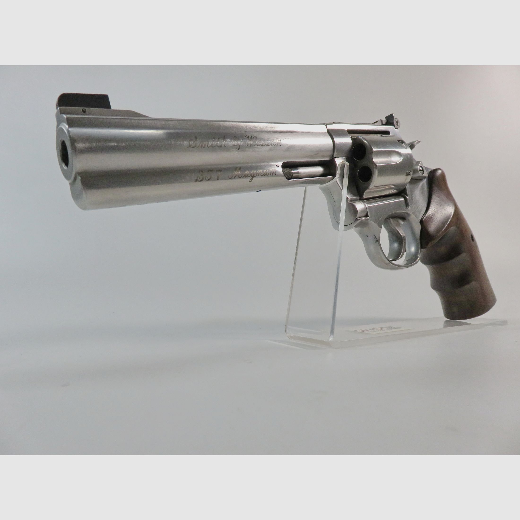 Revolver Smith & Wesson Mod 686-5 Target Champion DL | .357 Mag. | 6 Zoll | Nill-Griff | Gepflegter Zustand