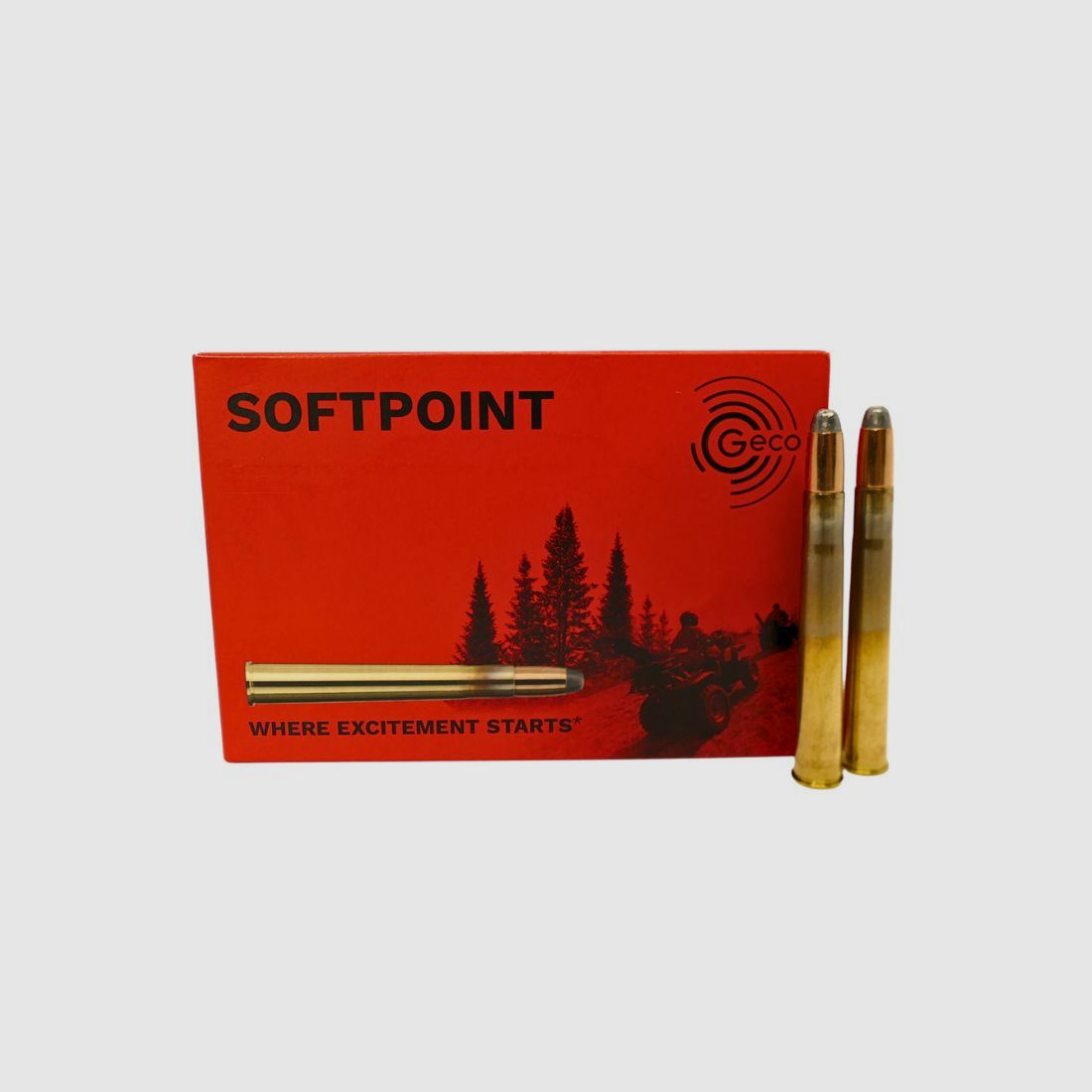 Geco 9.3x74 R TM 16.5g/255gr rifle cartridges