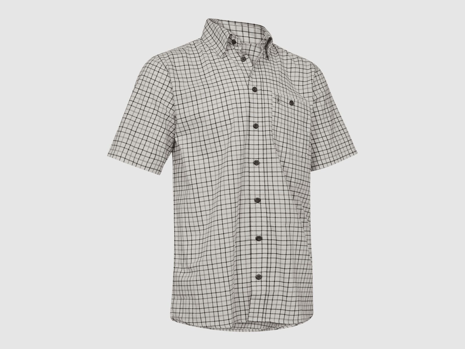 Deerhunter Gavin Shirt S/S Beige Check 43/44