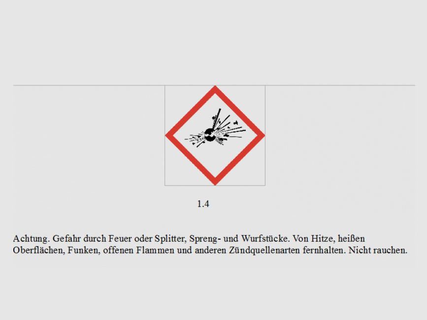 Ginex Large Rifle Caps – Confezione da 1000 pezzi