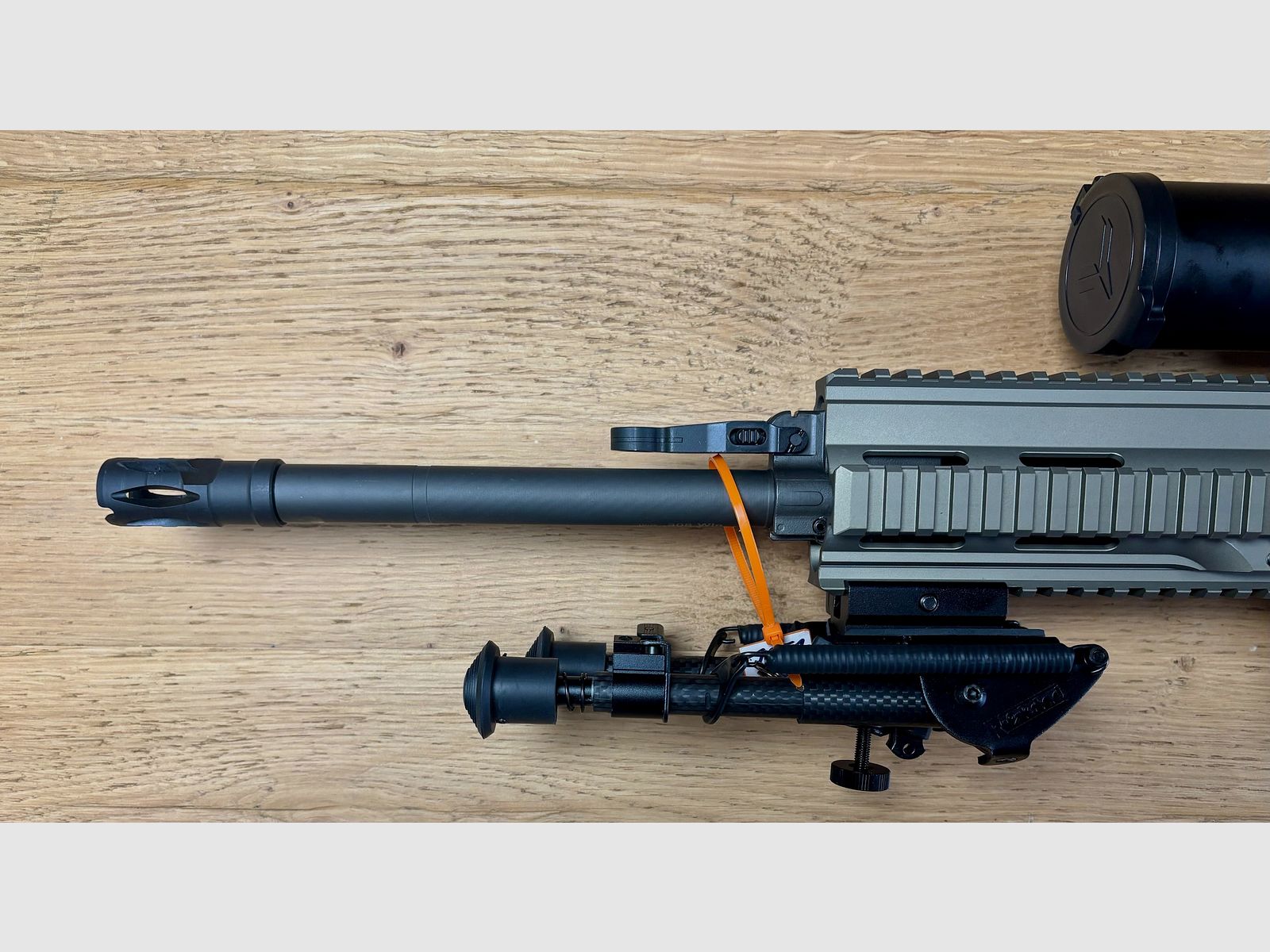 Heckler & Koch HK MR 308 A3 - Sandfarben - inkl. ZF Falke 4-16x44 TAC Karbon Zweibein