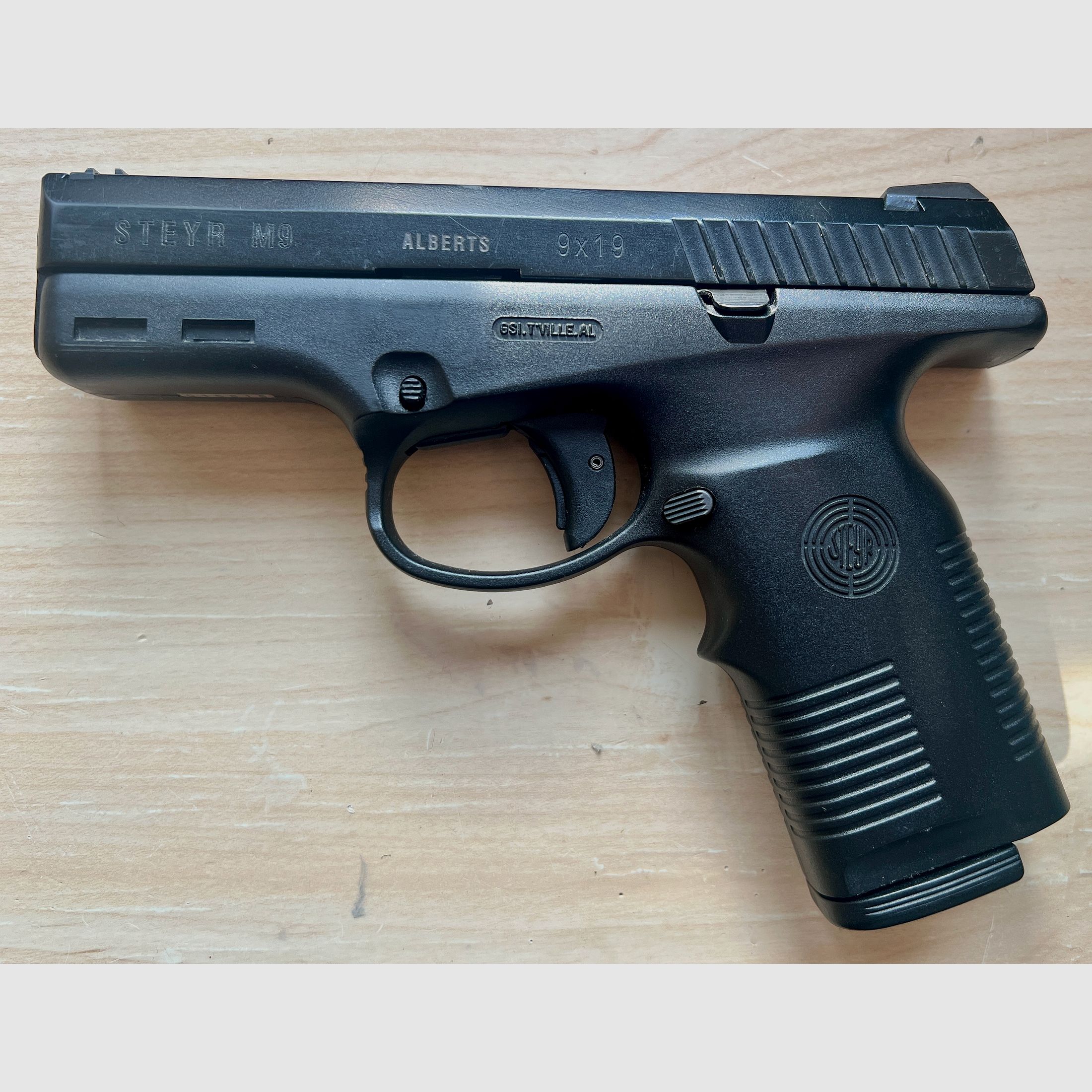 Steyr M9 mit verbesserter Visierung !!! 9mm Luger – Dienstpistole – Alternative zu Glock, HK, SIG, CZ, Walther