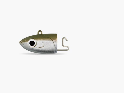 Jigkop DEEP KAKI voor BLACK MINNOW