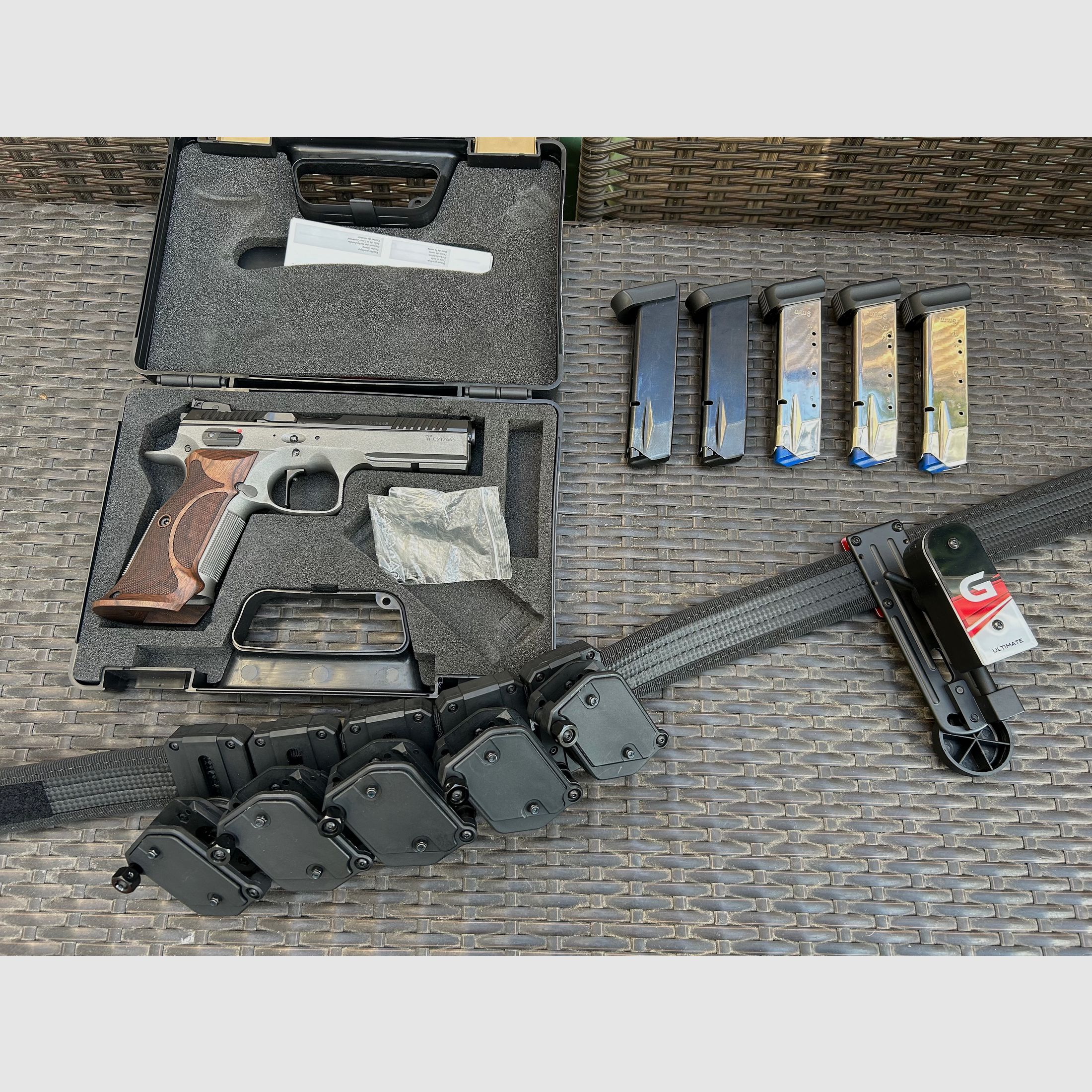 CZ Shadow 2 SA | 5 Magazine | Tuning | Ghost Gürtel | IPSC  Komplettpaket 