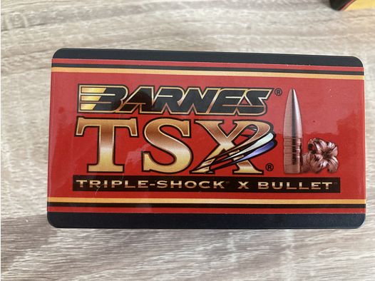 Geschosse Barnes 8mm .323" 180gr. TSX BT (bleifrei) 46 Stk.