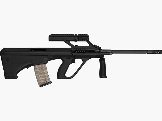 STEYR AUG A3 Z QCB/SR Shooting Rifle with STEYR x3 Riflescope Cal. .223 Rem. Barrel 417mm