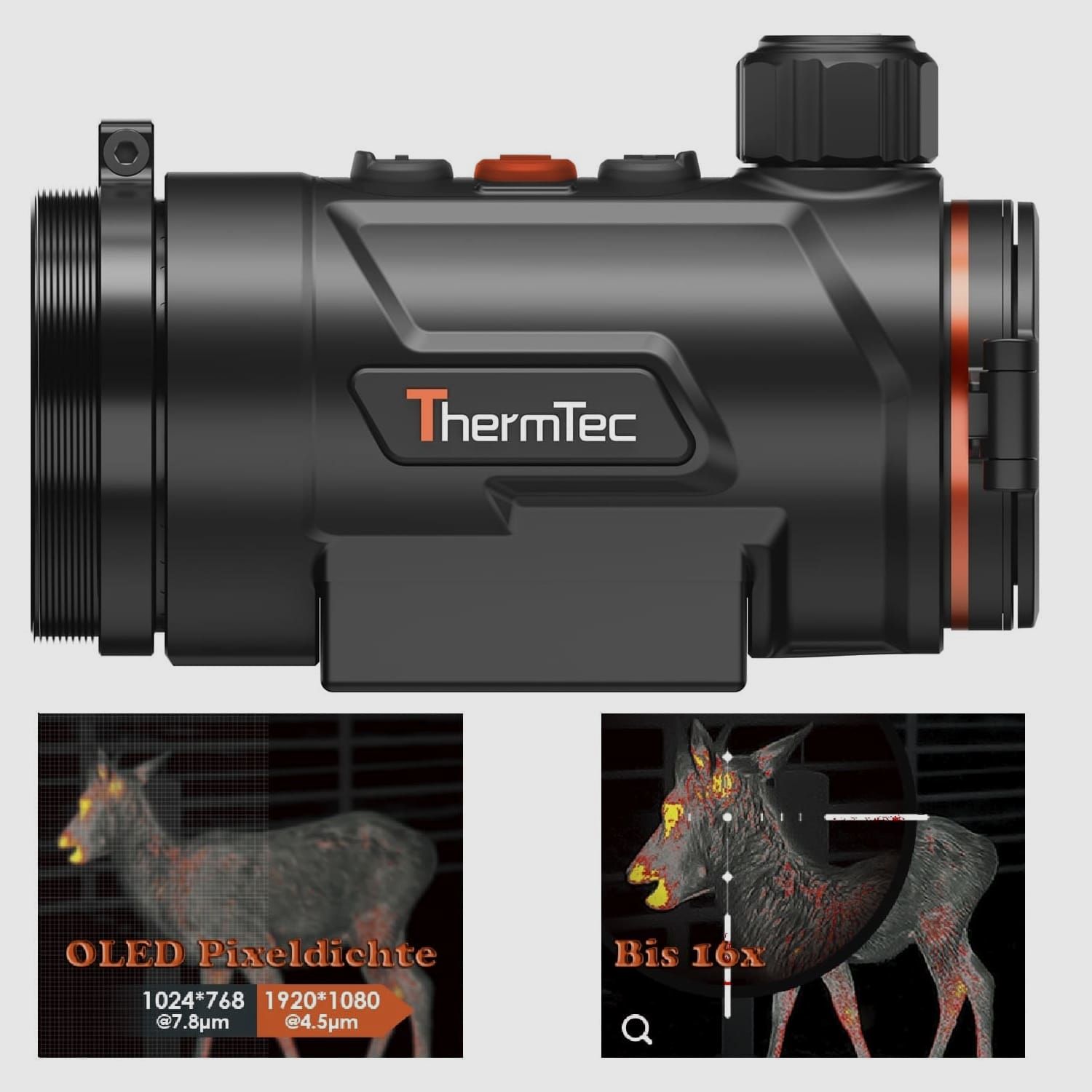 ThermTec Hunt 335 Pro thermal imaging attachment