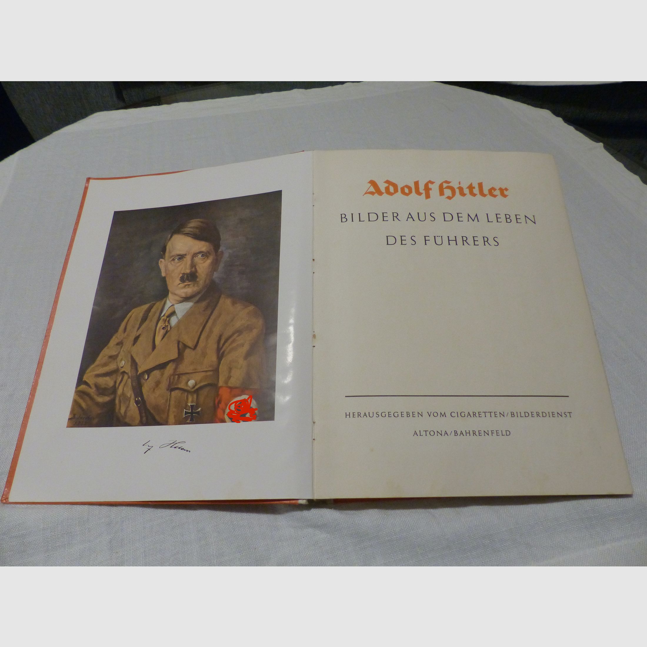 Adolf Hitler Pictures from the Life of the Leader 133 pages 1936, image 9 of 11