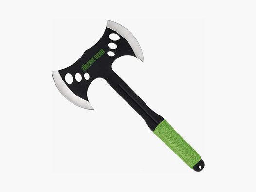 Zombie Dead Axt Doppelaxt Wurfaxt