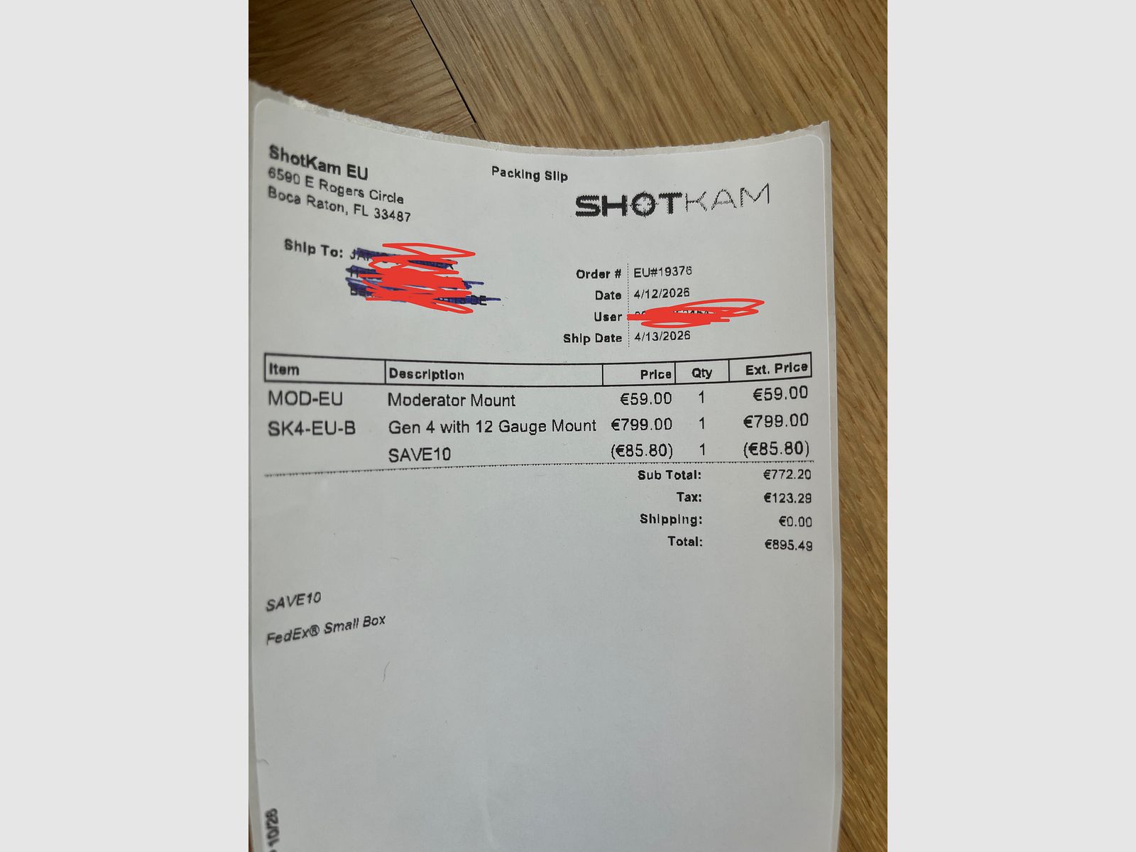 ShotKam Gen4 incl Moderator (neu)