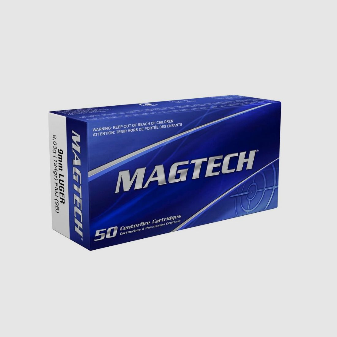 Magtech	 Vollmantel 8,0g/124grs.