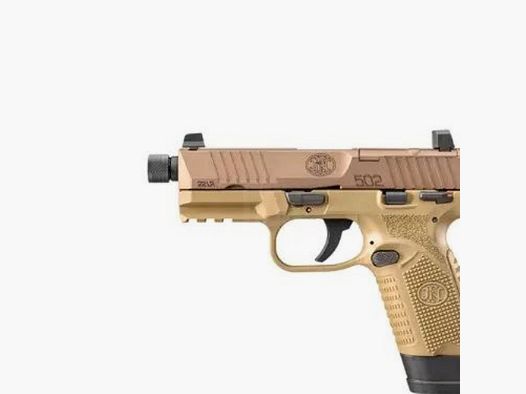 Pistolet FN 502 Tactical FDE/FDE 22LR