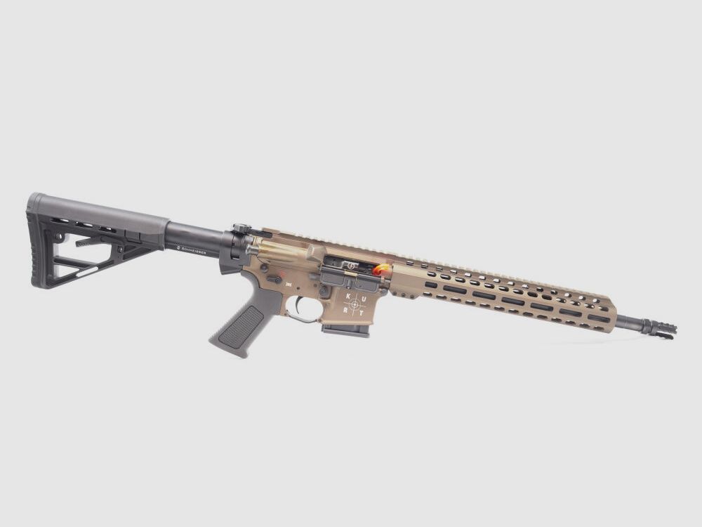 Schmeisser AR15-M4FL Bronze, Bild 6 von 6