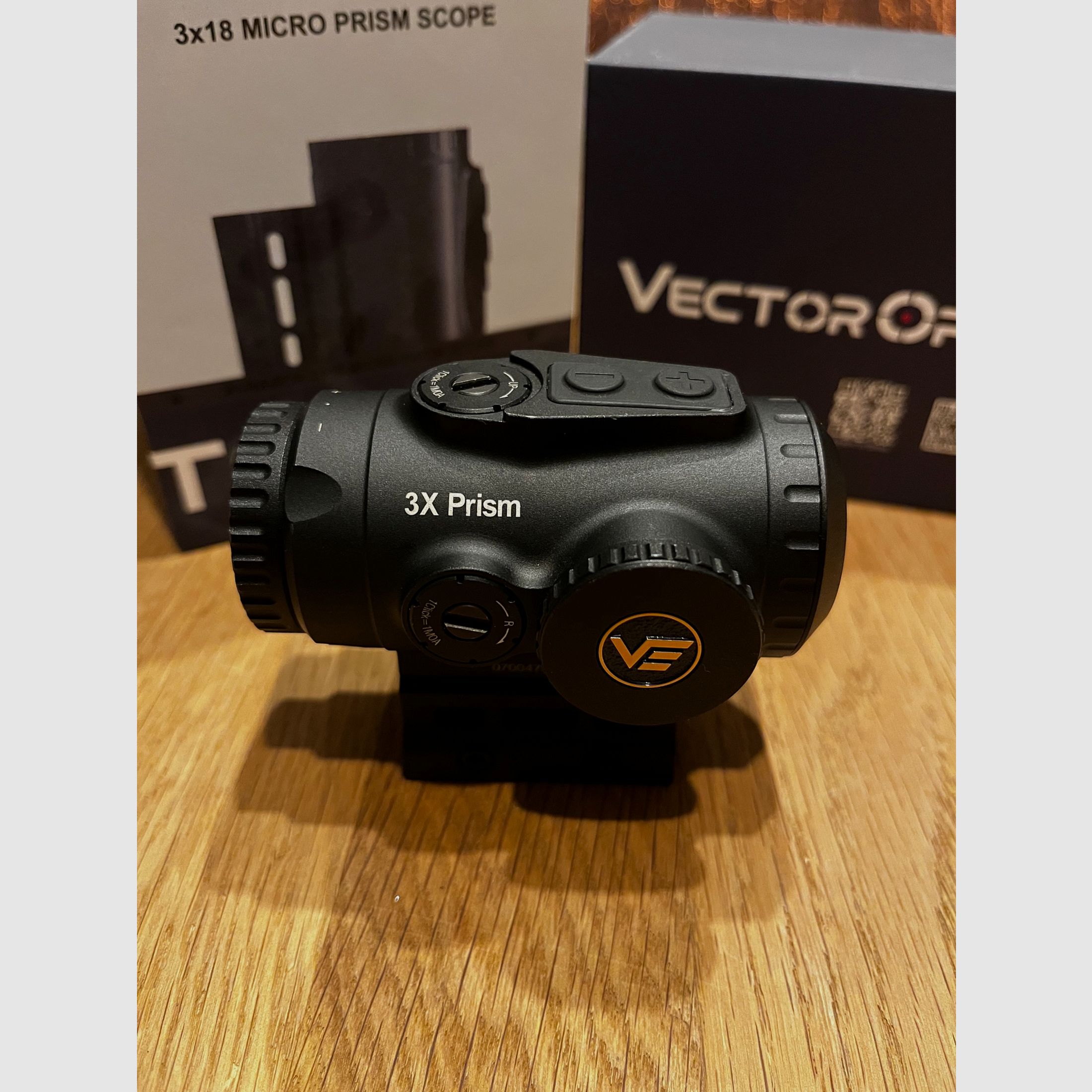 Vector Optics Paragon 3x18 Micro Prism Scope, image 2 sur 7