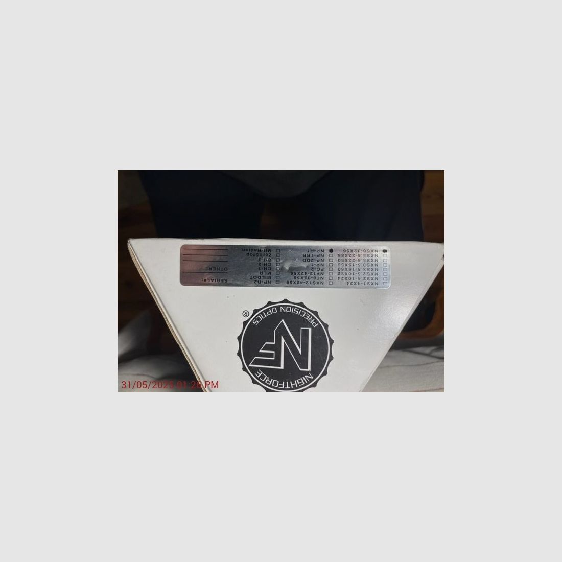 Zielfernrohr Nightforce NXS 8. 32x56