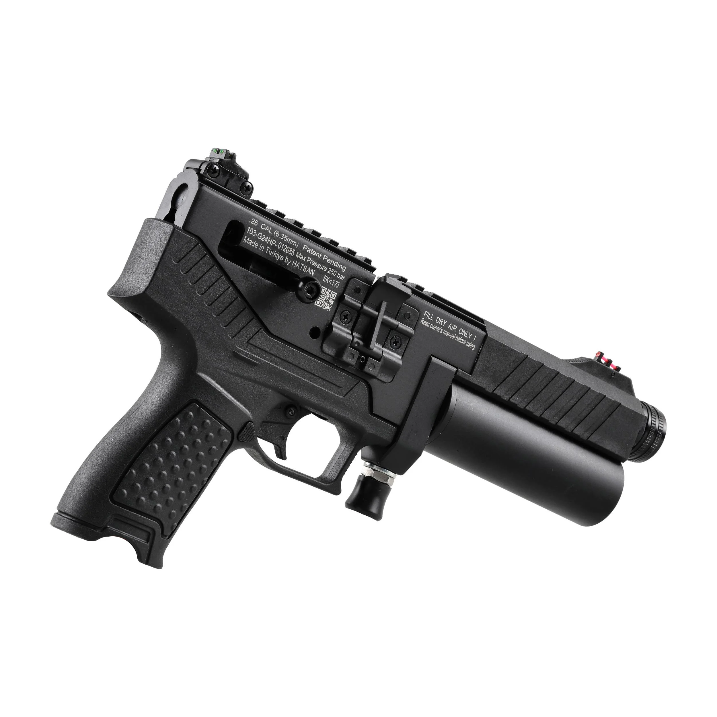 PCP-luchtpistool Optima by Hatsan Velox 6,35 mm, afbeelding 8 van 28