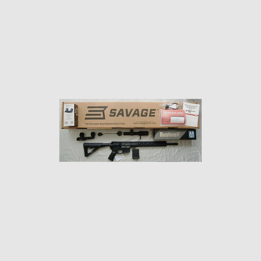 SAVAGE MSR 15 RECON 2.0, Kal. .223 Rem., FREISCHWINGER, 2-STAGE-TRIGGER, INCL. ZUBEHÖRPAKET, NEU!!!