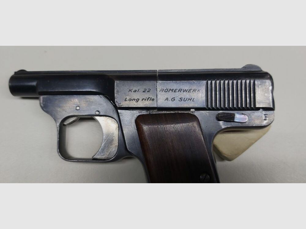 Römerwerk AG Suhl / Turingia Rifle de pistola Römer Patente Gerstenberger-Moritz