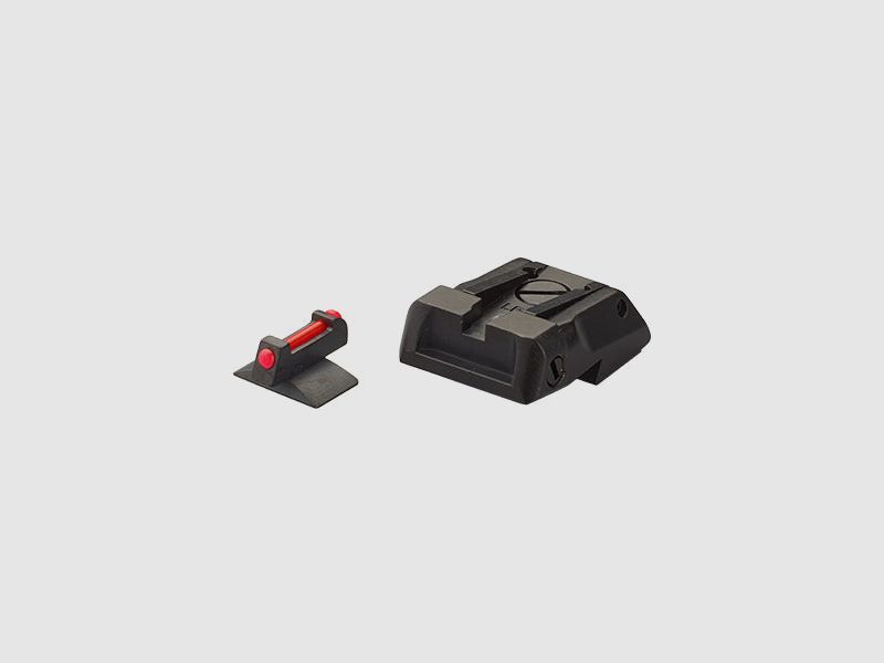 LPA SPS10XE6F Micrometer Sight Set for Kimber 1911 / Bull M5 / Bull 1911 – Fiber Optic
