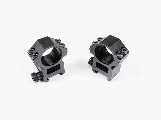 Mounting rings for Picatinny rails