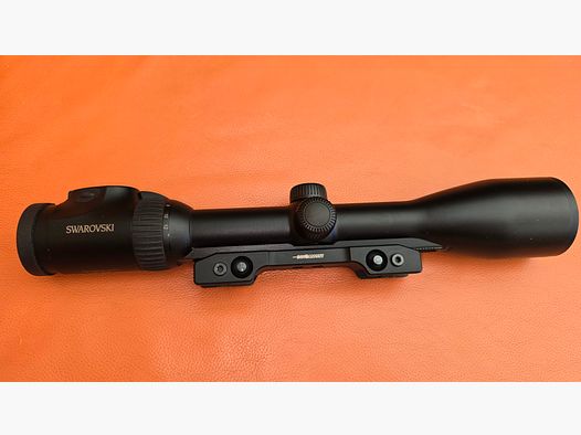 Swarovski Optik 2-12x50 Z6i mit Schiene SR auf Innomount QD Brückenmontage für Picatinnyschiene und Basen aus Stahl für Sauer 100/101 oder Rem.700.