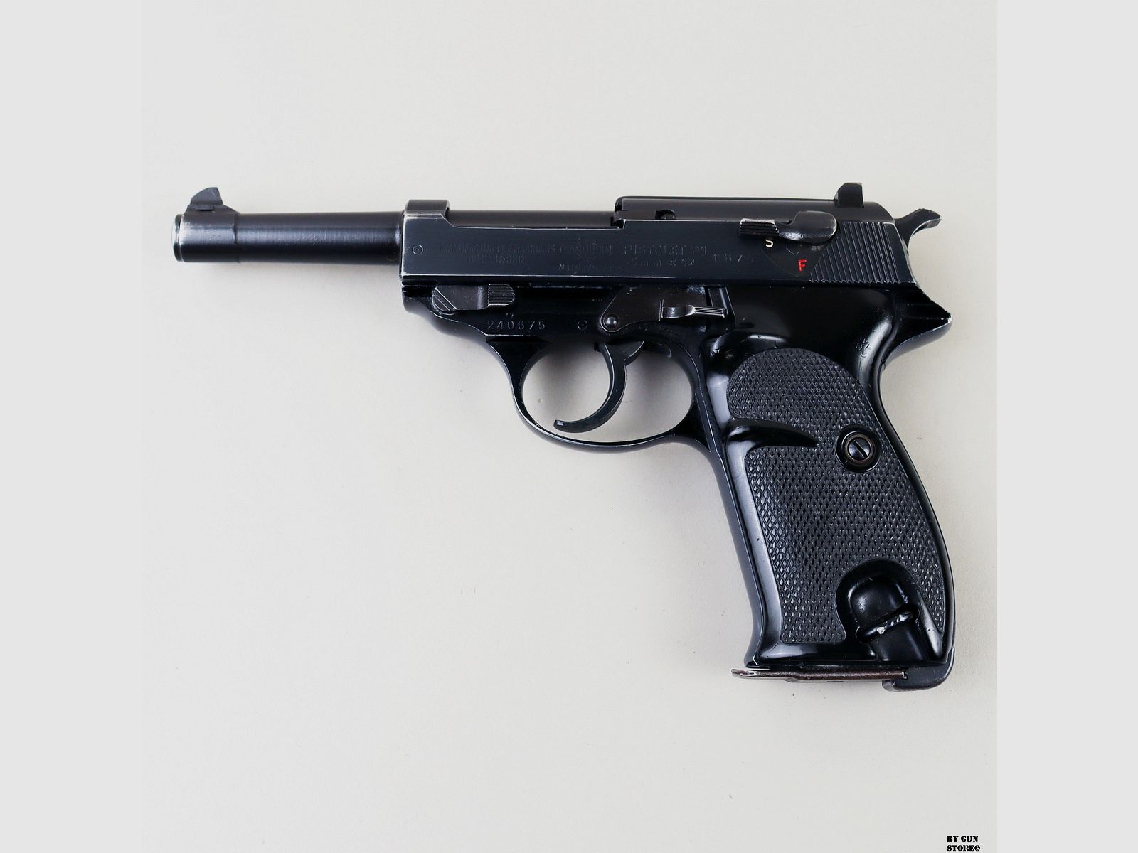 Pistole Manurhin Walther mod. P1 Bundeswehr cal. 9×19 matr. 240675, Bild 1 von 9
