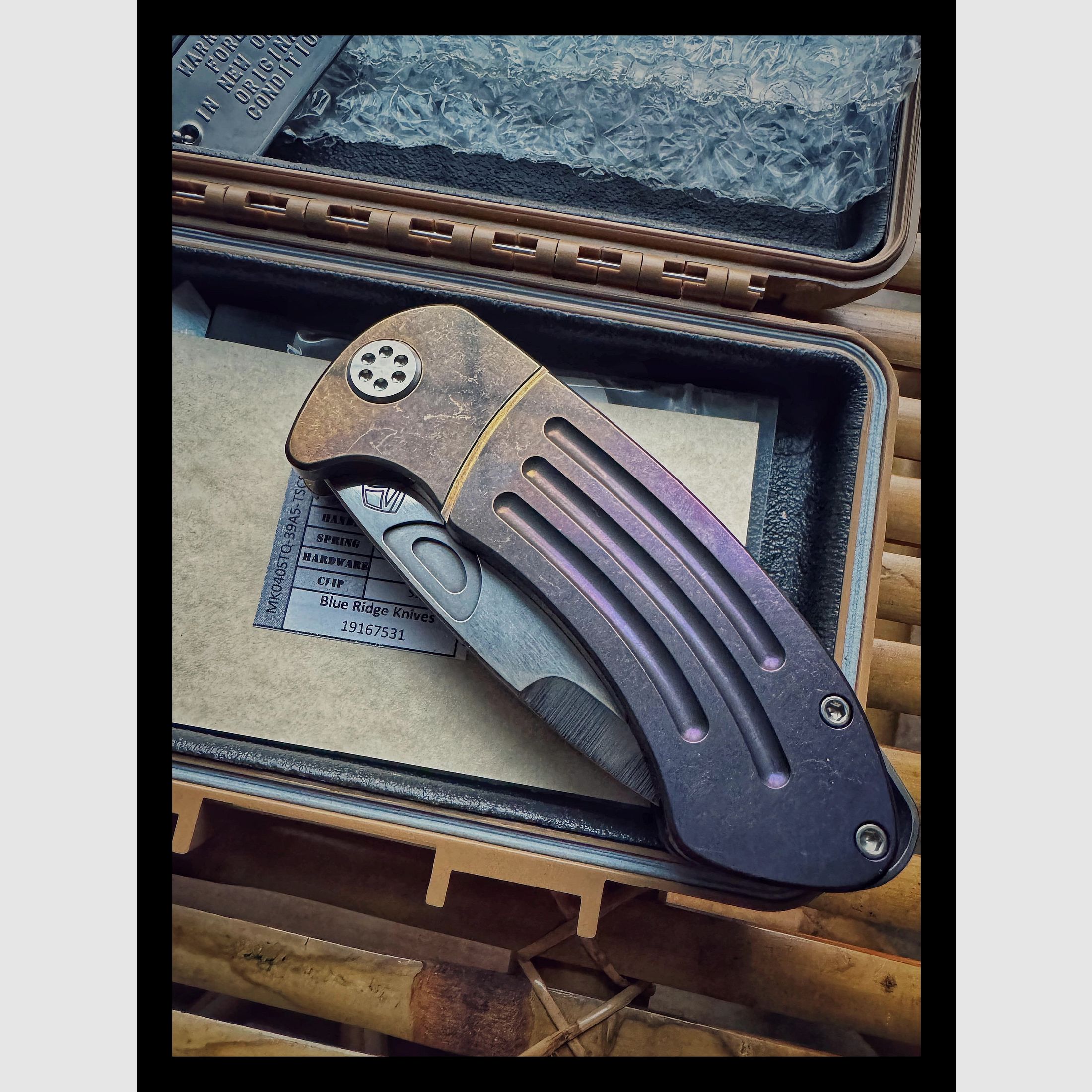 Medford Theseus nagelneu aus 10/2025 mit Rechnung Titan / S45VN Klinge Fullset