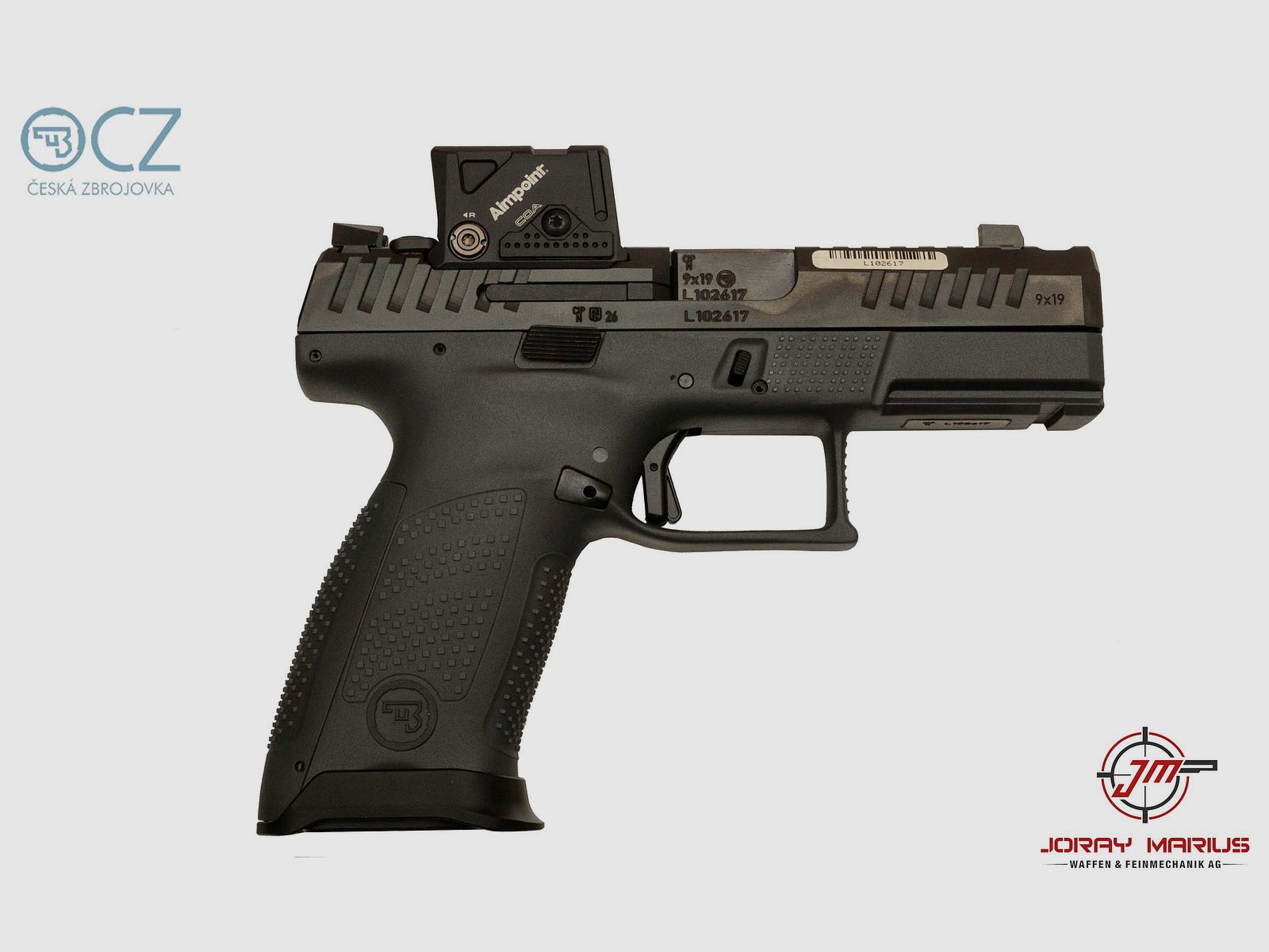 CZ P-10 C OR COA Ported 9mm Para, Bild 1 von 3