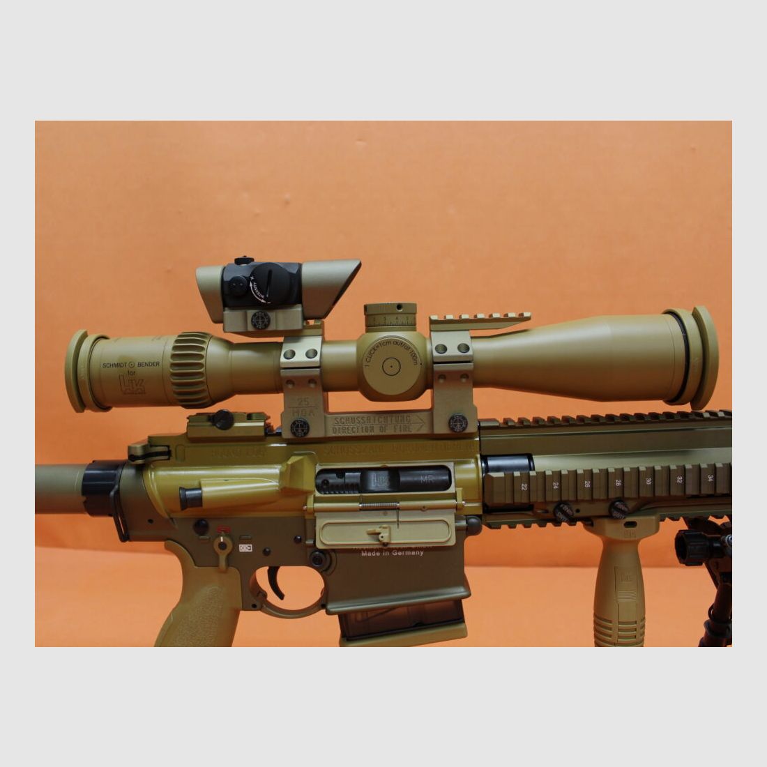 Heckler&Koch Ha.Büchse .308Win Heckler&Koch HK G28 Z/Schmidt&Bender PMII Zielfernrohr 3-20x50/Aimpoint/kein MR308