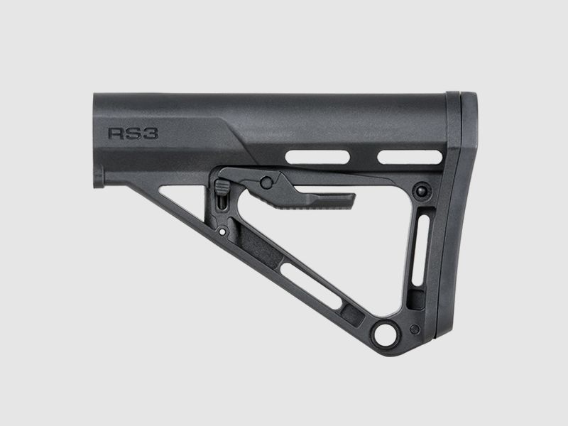 RS3 Compact Stock for AR-15/M4 - Schwarz