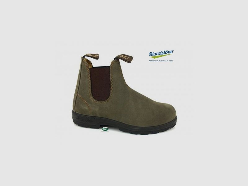 BLUNDSTONE Boot Olive suede 552