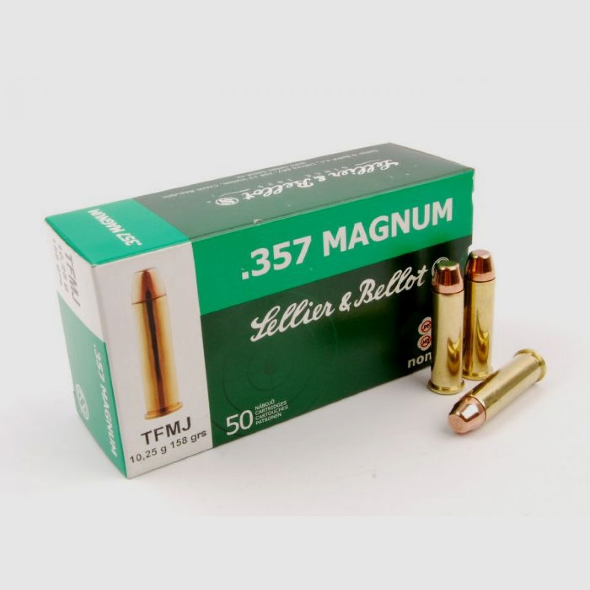 .357 Mag FMJ TC Nontox 10,2 g / 158 gr