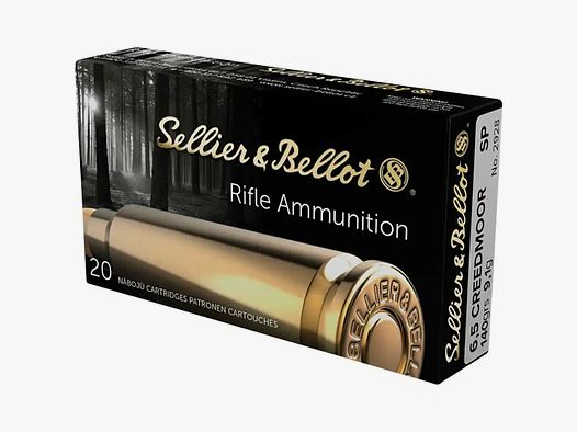 Sellier & Bellot 6,5mm Creedmoor SP 140grs / 9,1g