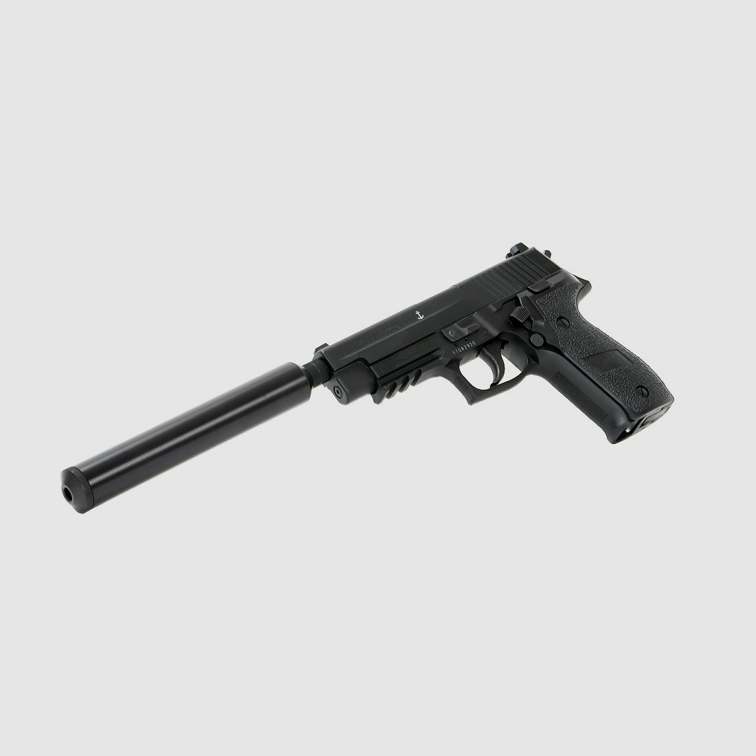 SchalldĂ¤mpferadapter fĂĽr CO2 Pistolen Sig Sauer P226, Kaliber 4,5 mm Diabolo