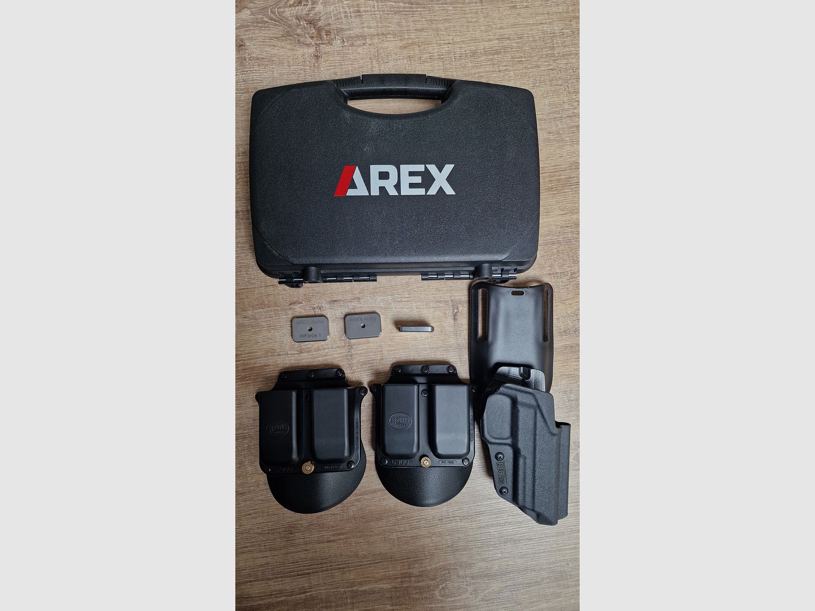 Pistol AREX ALPHA WFORCE1, caliber 9mm Luger || Used