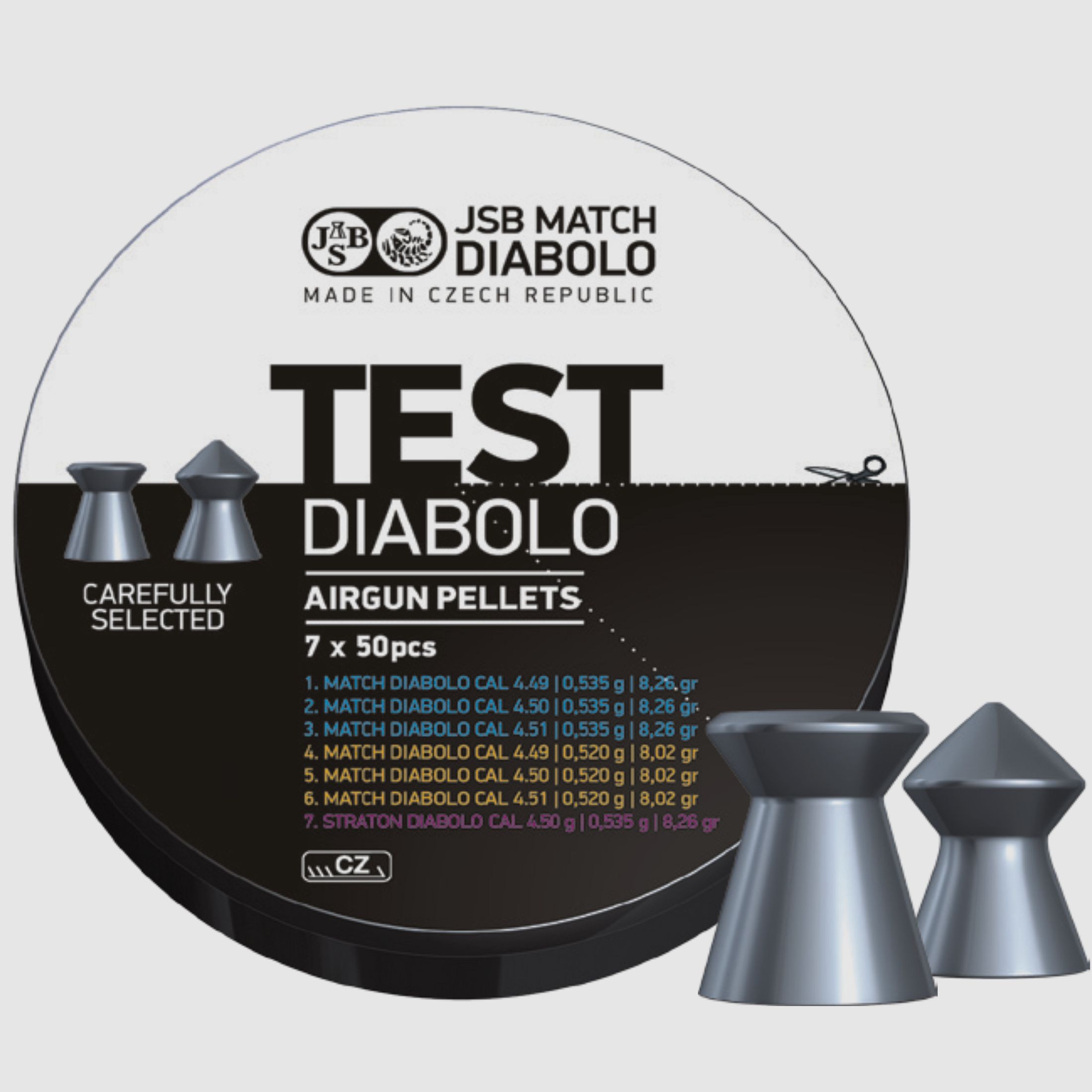 JSB Match Test Box Rifle 4,5mm