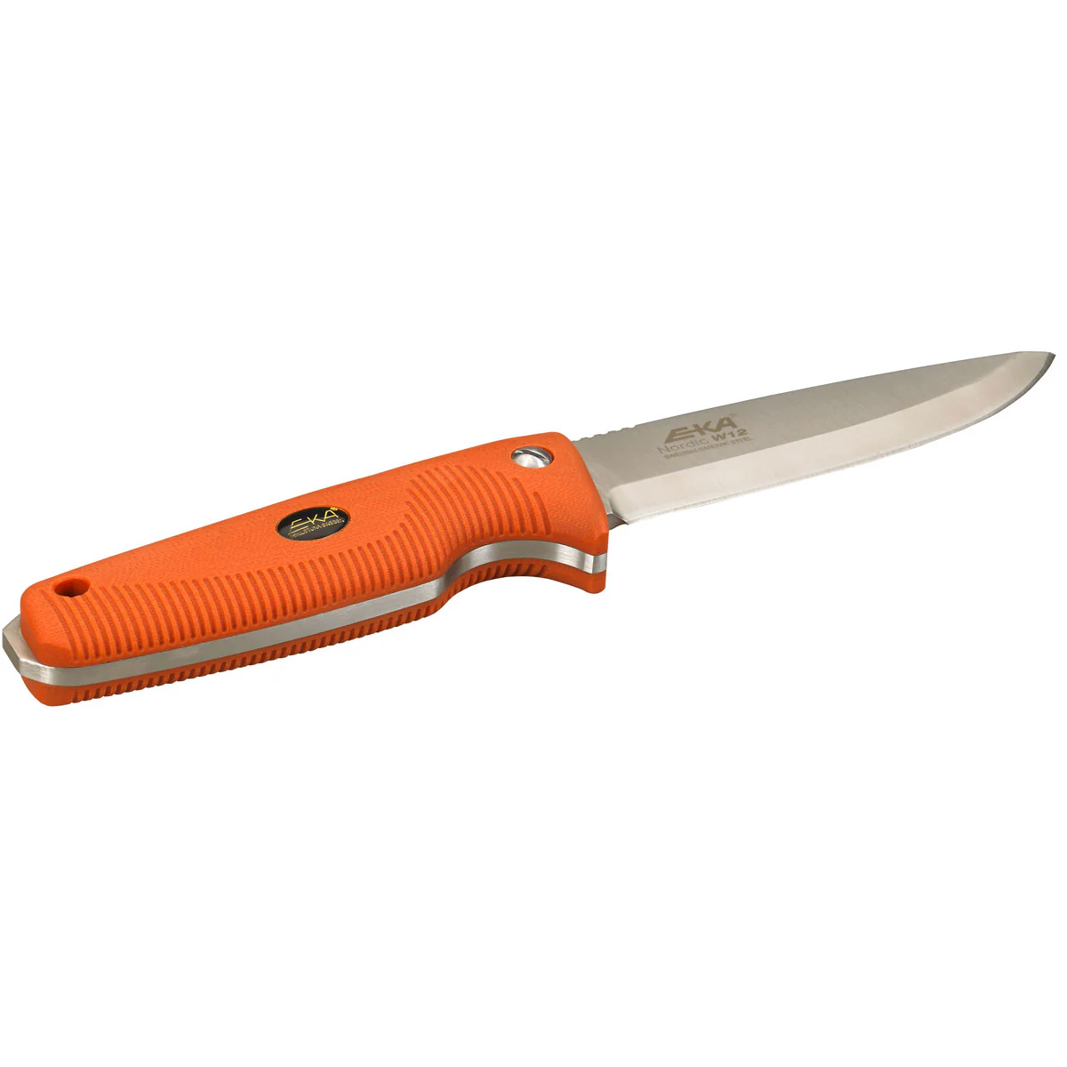 EKA Couteau à lame fixe Nordic W12 Orange