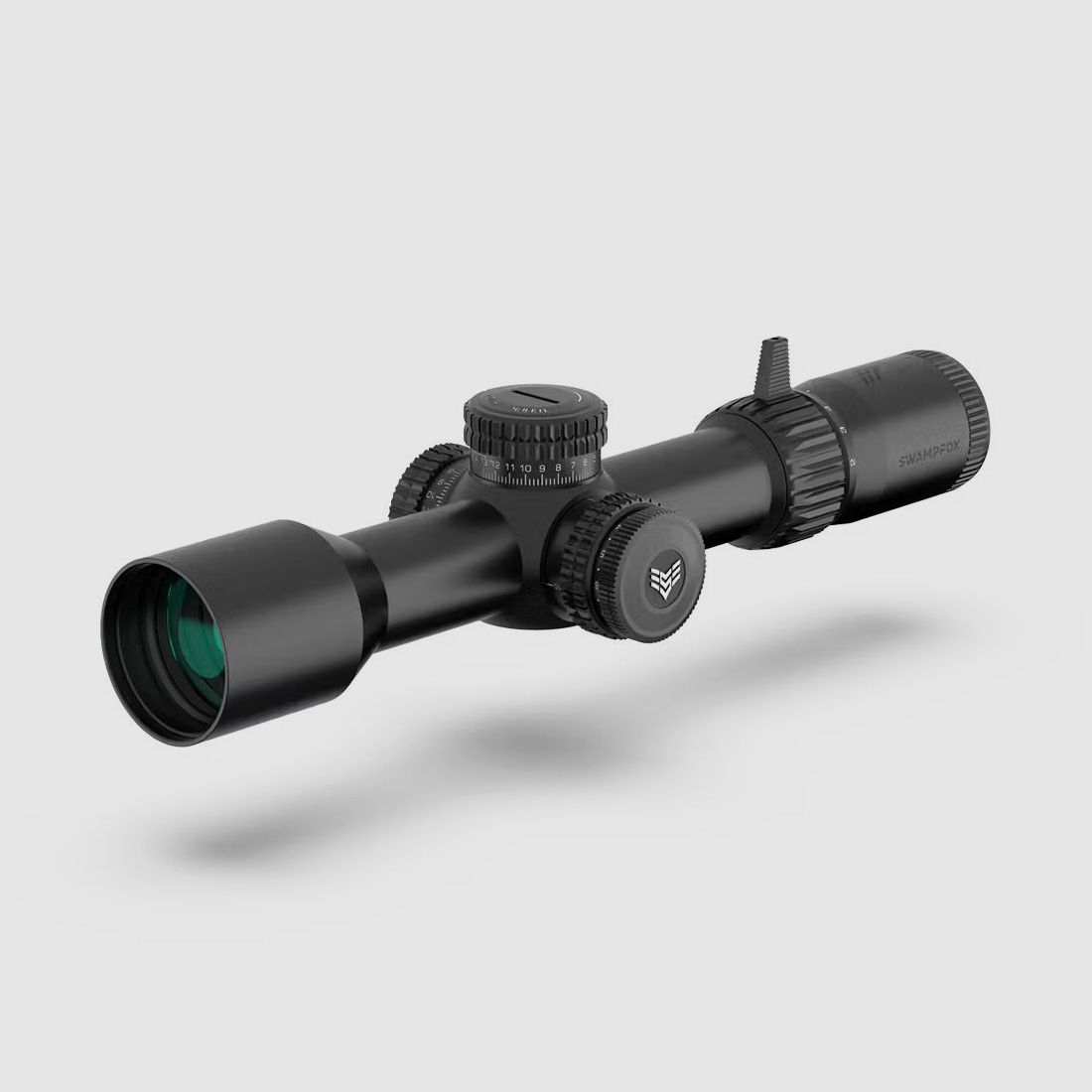 Swampfox Warhawk 2-10x44 FFP Präzisionszielfernrohr - RECCE MIL-Absehen, 34 mm
