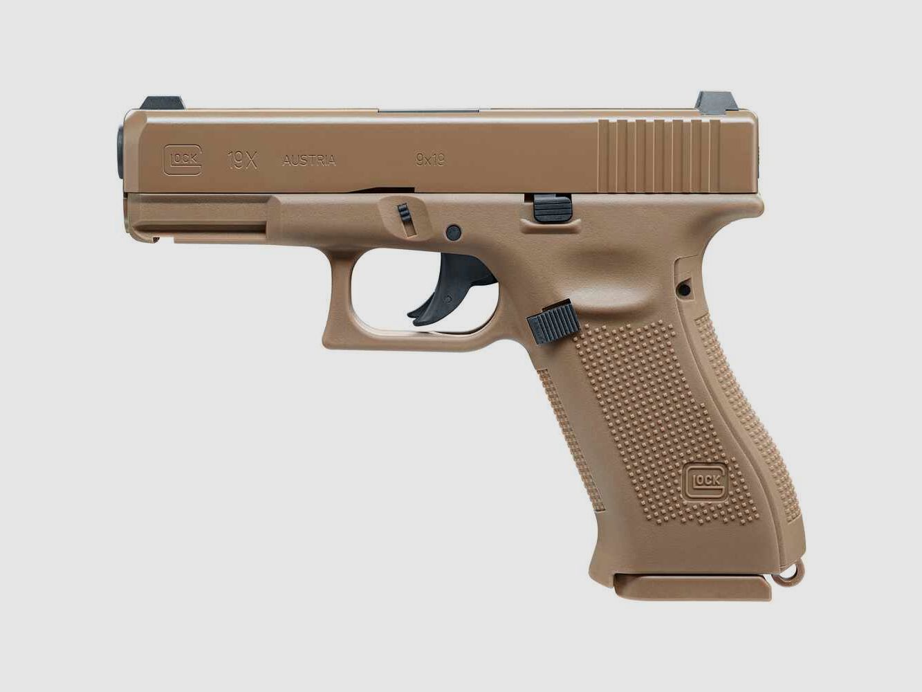 Glock 19x CO2 Pistole
