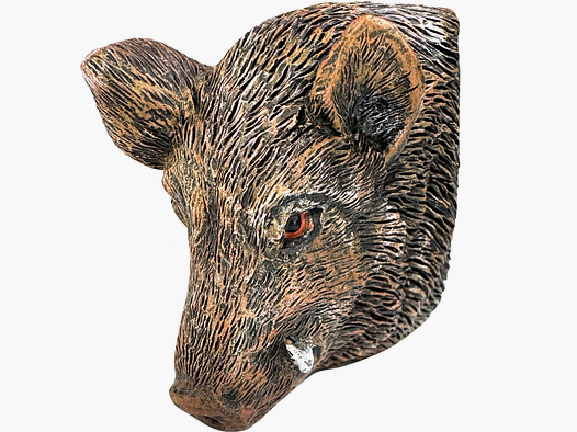 Wildschweinmagnet kaufen | Dekorativer Wildmagnet