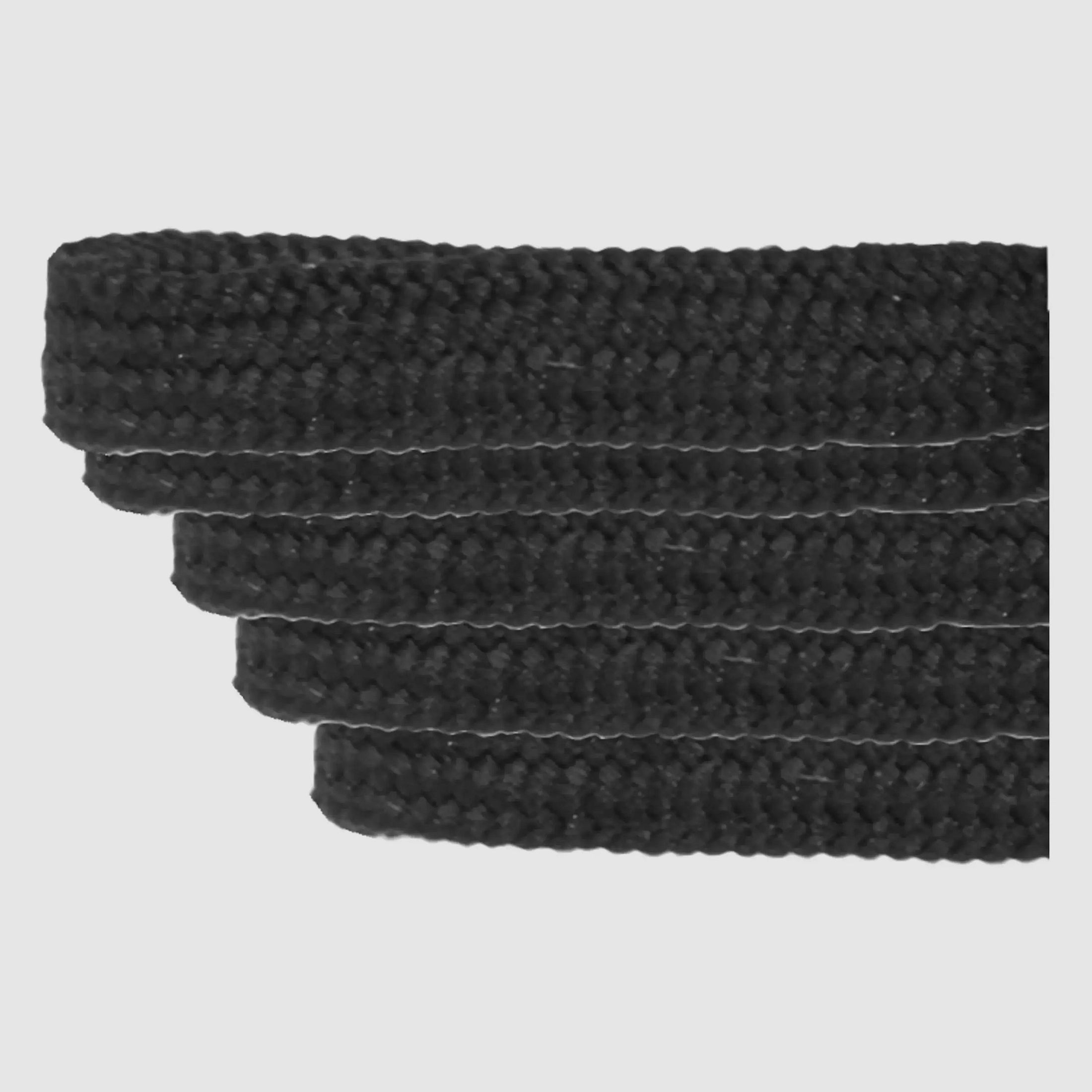 Hanwag Hanwag Schnürsenkel rund 160-220 cm - Schwarz / 160 cm