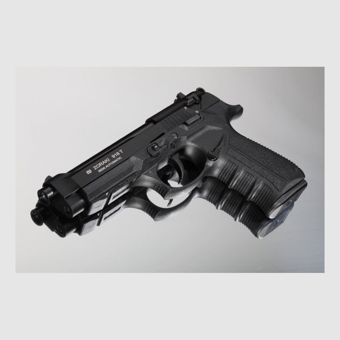 ZORAKI 918T 9mm P.A.K. PTB pistolet de signalisation dans le style du Pietro Beretta 92F / M9 - 