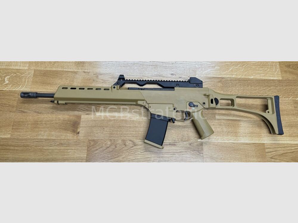 Heckler & Koch HK243 S SAR - Color arena - ¡El G36 civil está aprobado para uso deportivo! Color arena