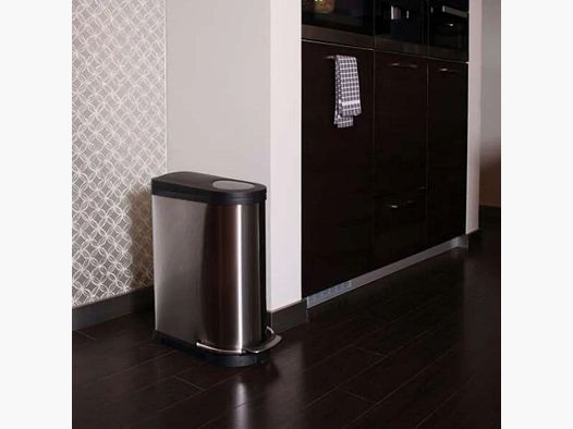 Cestino a pedale a doppio scomparto 36 L – EKO Viva (20 + 16 L)