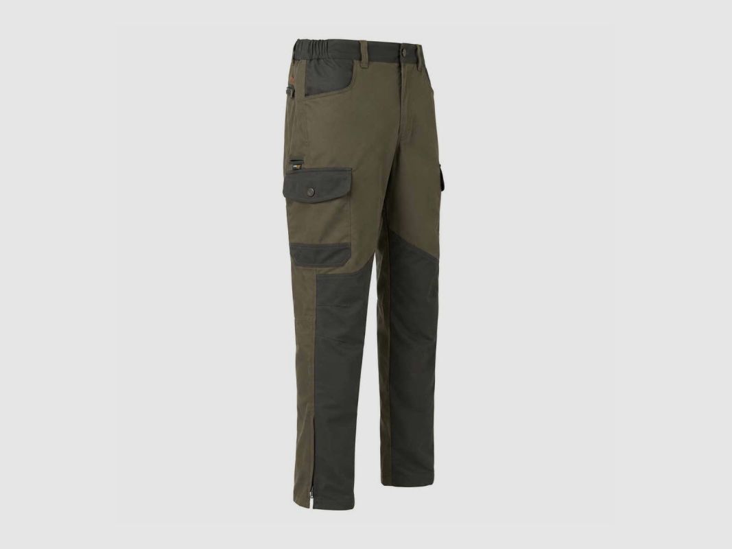 Kinder Jagdhose khaki aus wasserabweisendem Polyester-Baumwoll-Mix, Bild 6 von 16