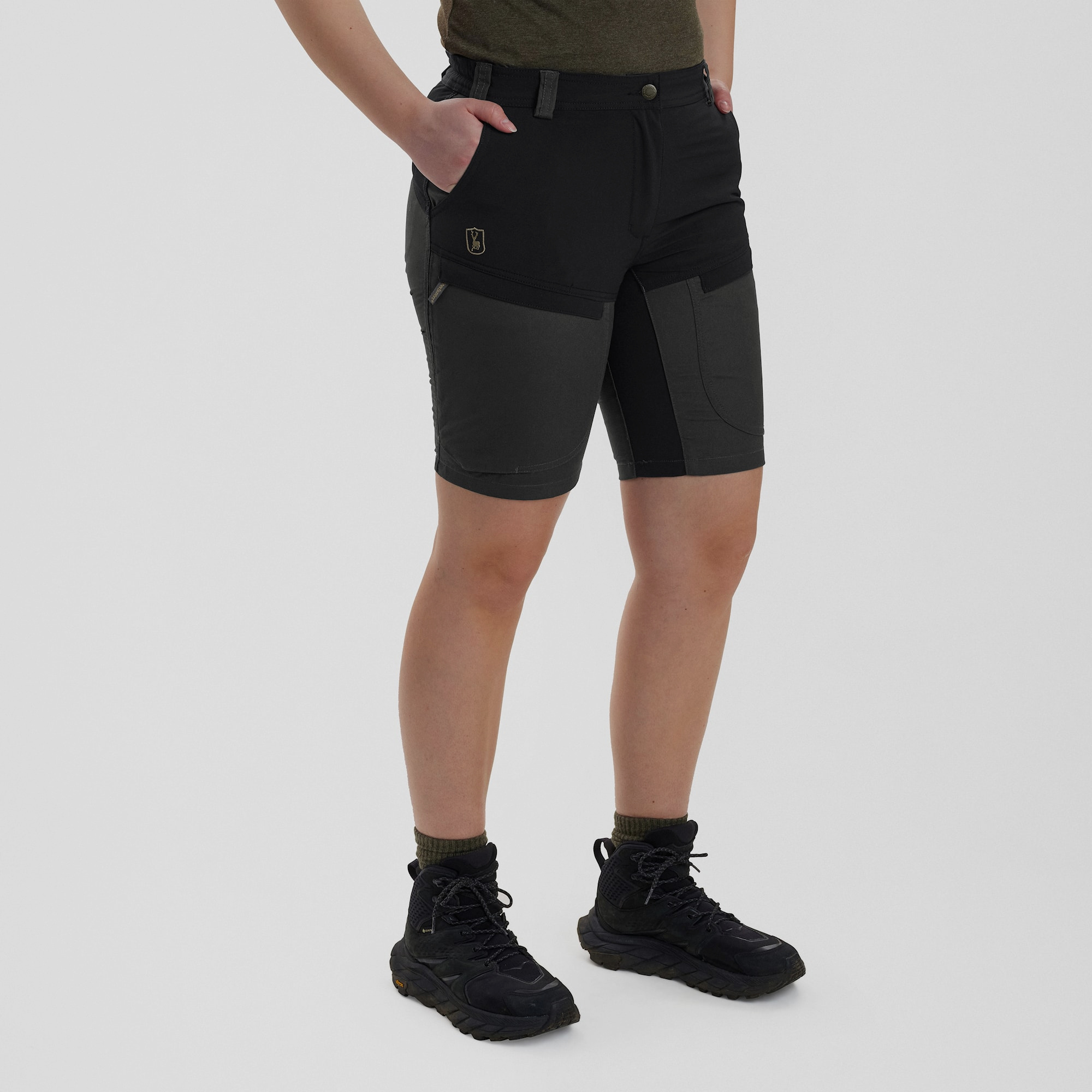 Deerhunter Lady Ann Shorts Black Ink 42