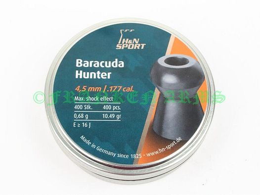 H&N	 Baracuda Hunter 4,50mm 400 Stück