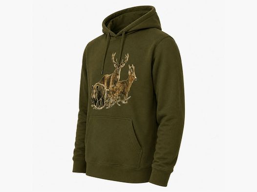 Sweat Bartavel® khaki Jagdszene Großwild